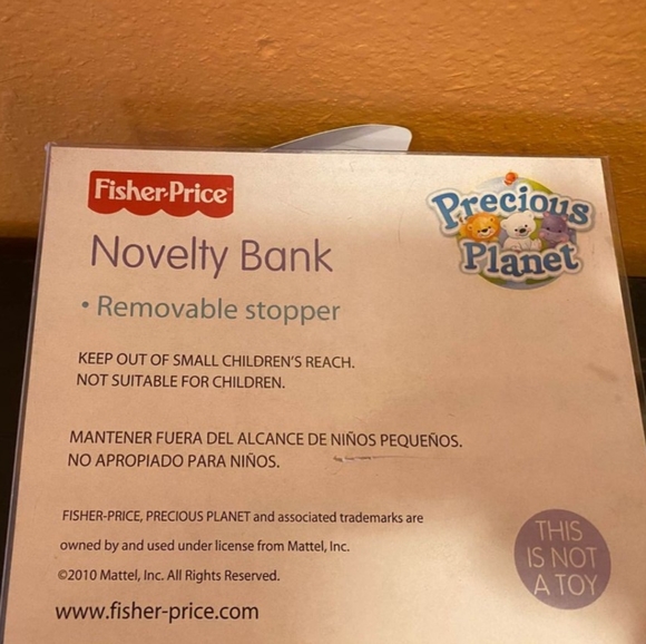 New Fisher Price Piggy Bank - Picture 2 of 2